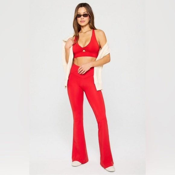 Fabletics Oasis PureLuxe High-Waisted Crossover Flare Sz xl - Picture 1 of 7